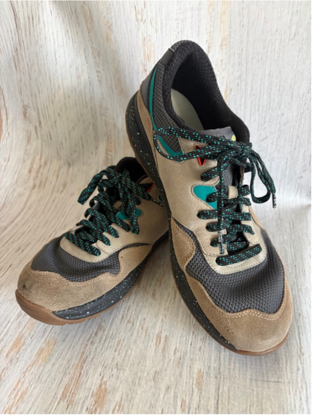 Men's Lems Trailhead Athletic Hiking Shoes Size 11 Khaki Black